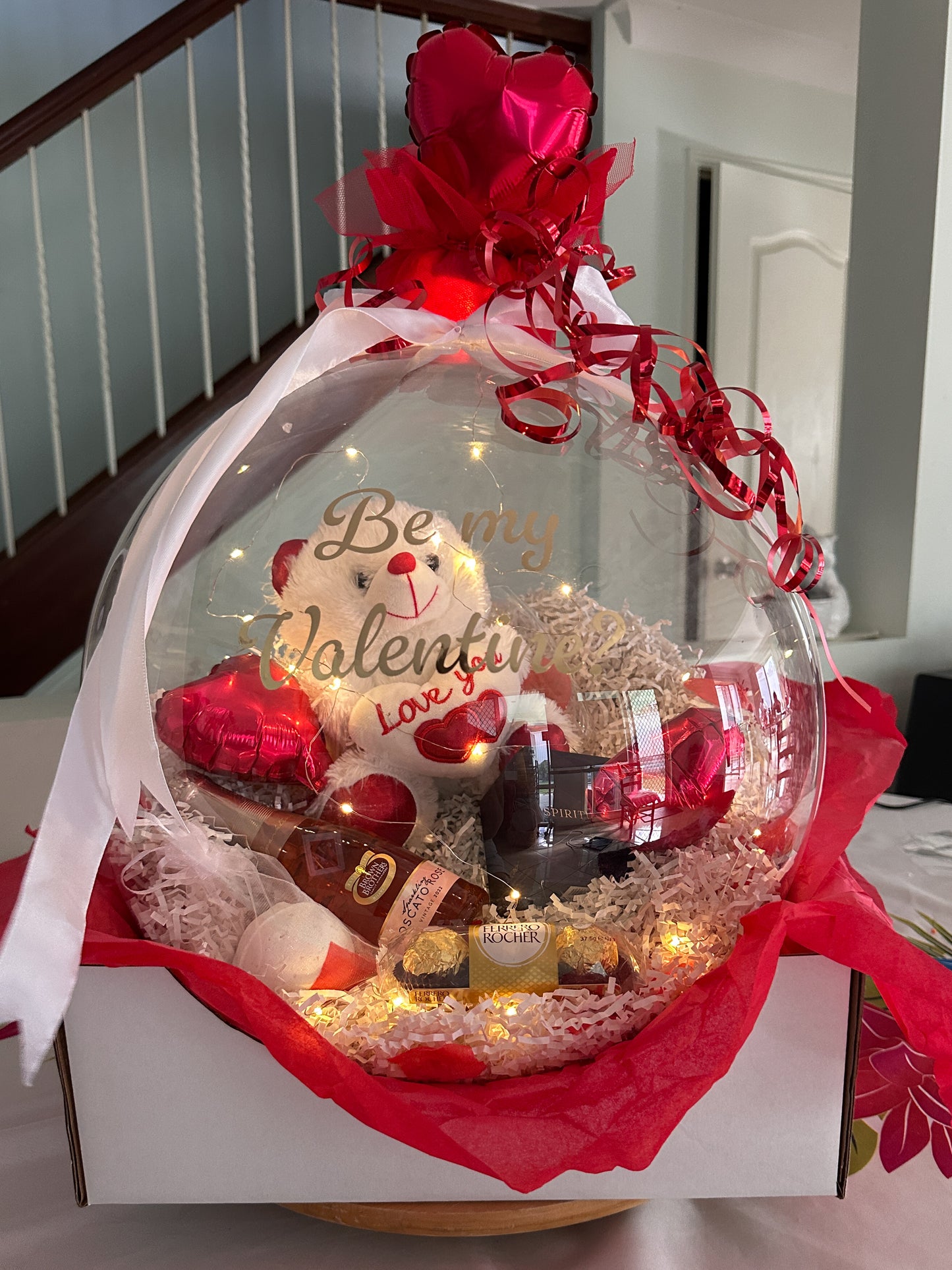 Valentines Bubbles & Bliss Balloon