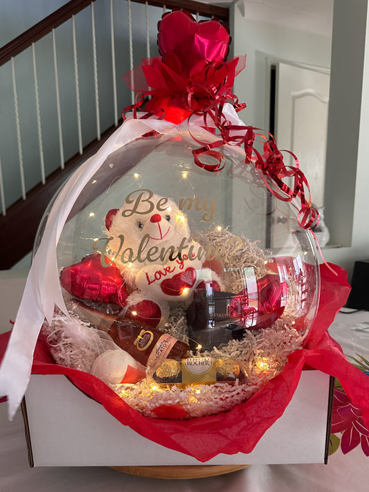 Valentines Bubbles & Bliss Balloon