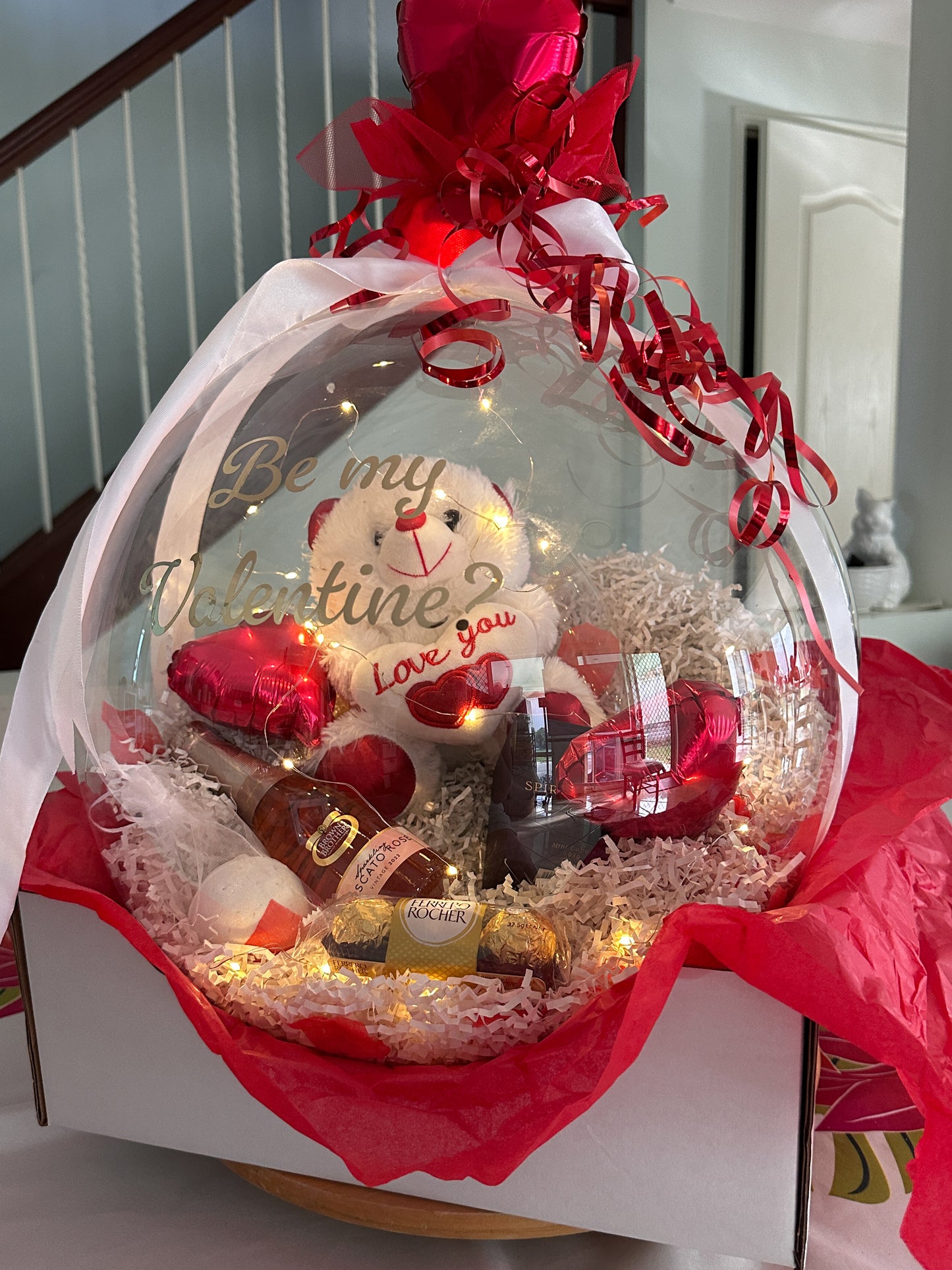Valentines Bubbles & Bliss Balloon