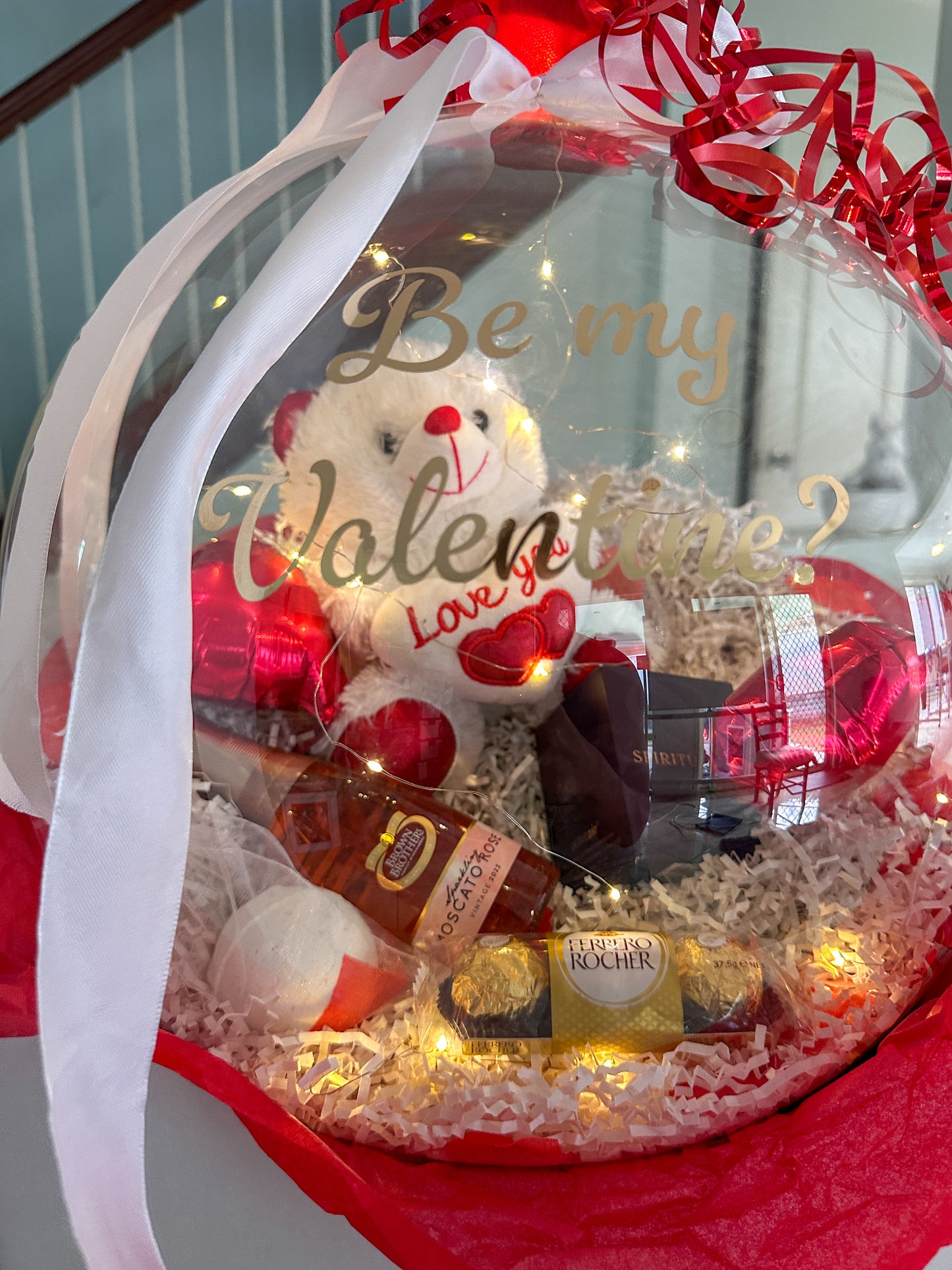 Valentines Bubbles & Bliss Balloon