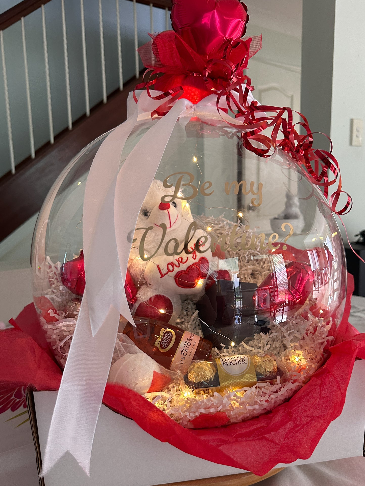 Valentines Bubbles & Bliss Balloon