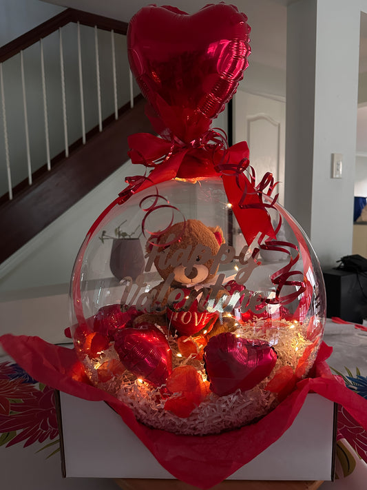 Valentines Teddy Balloon