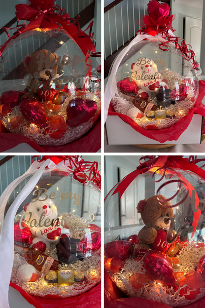 BYO Valentines Stuffed Balloon